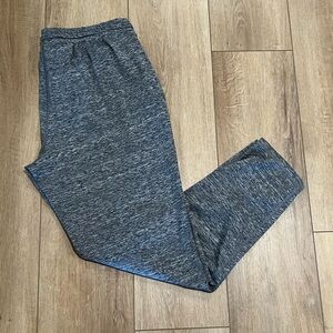 Old Navy Men's Heathered Gray Straight Leg Athletic Pants Medium